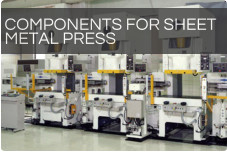 COMPONENTS FOR SHEET   METAL PRESS